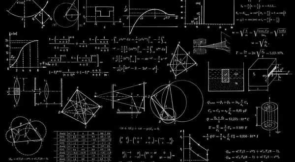 Physik erklärt: Formeln, Diagramme und Gleichungen zeigen, was man in Physik lernt, von Mechanik bis Quanten.