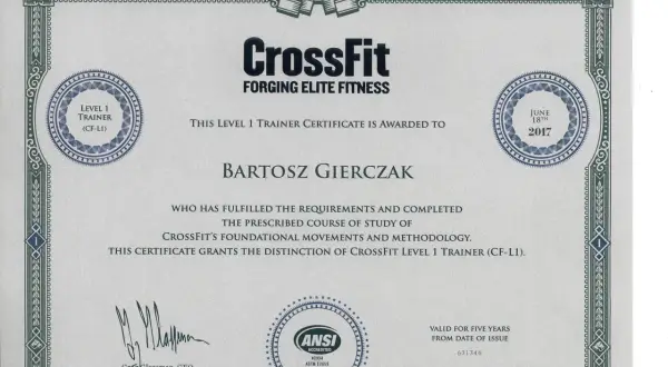 Trener CrossFit w Polsce: Jak uzyskać certyfikat L1 i zarabiać?