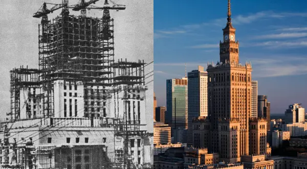 Kto wybudował pałac kultury w Warszawie i dlaczego jest ważny?