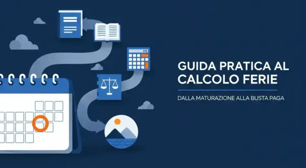 Guida pratica al calcolo ferie: scopri quante ferie si maturano in un mese con calendario, calcolatrice e bilancia.