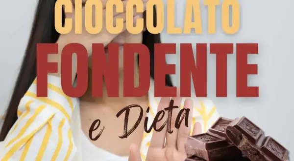 La persona rifiuta il cioccolato fondente, pensando che fa ingrassare, nonostante sia un piacere.