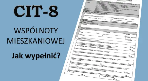 Formularz CIT-8 dla wspólnoty mieszkaniowej. Pole 16. Nr lokalu służy do wpisania numeru lokalu.