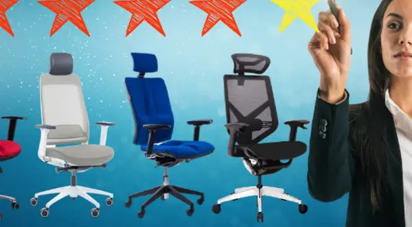 Wybierz krzesło biurowe dla osób do 200 kg. Ranking 2021 - TOP najlepszych foteli ergonomicznych.