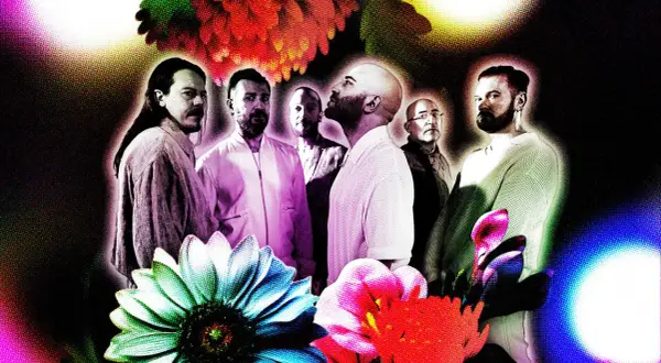 I Negramaro, con i loro testi che ti entrano dentro, "lo sai da qui", in un'esplosione di colori e fiori psichedelici.