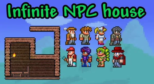 Jak zbudować dom w Terraria, aby uniknąć problemów z NPC