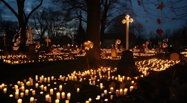 Co oznacza zbicie znicza na cmentarzu? Przesądy i znaczenie emocjonalne