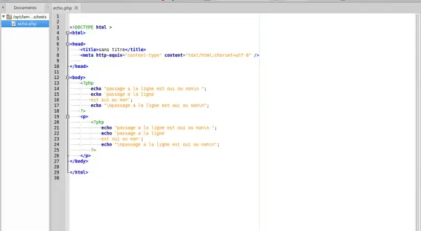 Illustration montrant trois méthodes pour gérer les sauts de ligne en HTML : CSS, balise `<pre>`, et interdiction de `<br>`.