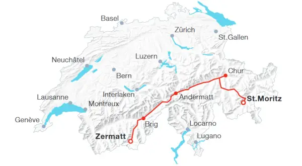 Jak dojechać samochodem do Glacier Express i uniknąć wysokich kosztów