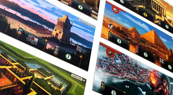 7 cudów świata gra planszowa - zasady, strategie i rozszerzenia