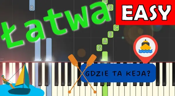 Nuty "Gdzie ta keja" na pianino: darmowe i płatne wersje