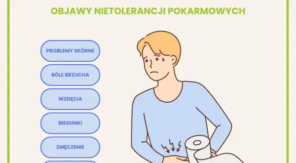 Choroba jelit, bóle brzucha, problemy skórne – to objawy nietolerancji pokarmowych, które mogą być spowodowane przez alergeny.