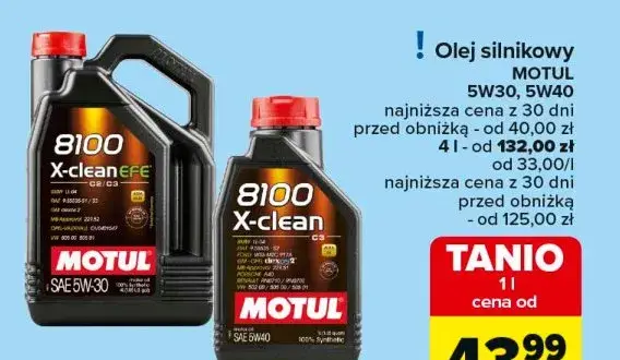 Motul 5W30 w Carrefour: Czy warto? Ceny, normy, jak kupić oryginał?