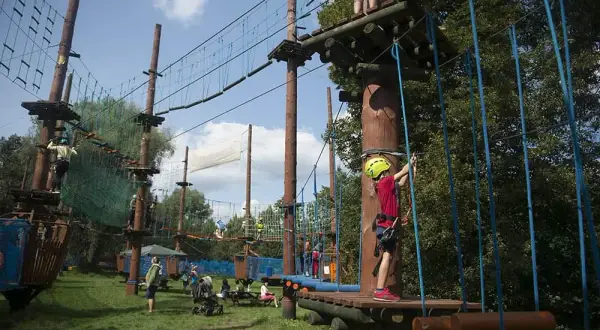 Park Linowy Bielany: Trasy, cennik, dojazd planuj rodzinny dzień!