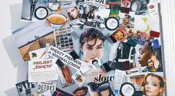 Inspiracja na kolaż: moda, minimalizm, podróże i piękno. Jak zrobić kolaż? Zainspiruj się tym moodboardem!