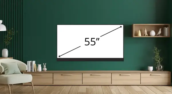 TV 55 cali: Złota zasada montażu. Idealna wysokość bez bólu!