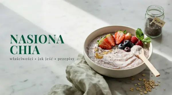 Pudding z nasion chia z owocami i miodem. Dowiedz się, jak jeść nasiona chia, by cieszyć się ich zdrowiem i smakiem.