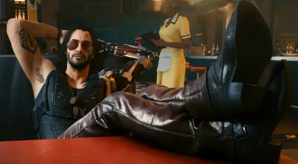 Johnny Silverhand w Cyberpunk 2077 na PS4. Zastanawiasz się, ile kosztuje ta gra?