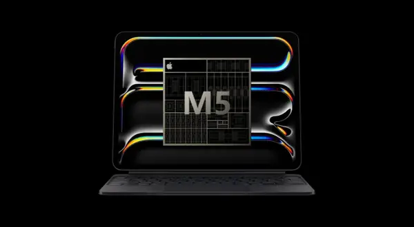 Nowy iPad z procesorem M5, który napędza najnowszy iPad.