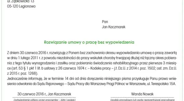 Jak zwolnić pracownika zatrudnionego na czas nieokreślony - kluczowe zasady