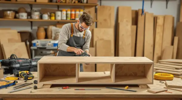 Zrób to sam: Meble z OSB! Poradnik DIY od projektu do wykończenia