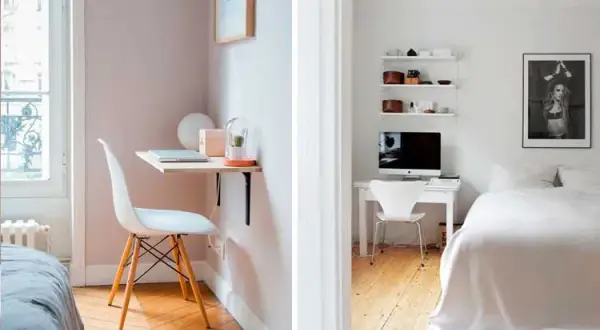 Oficina en el dormitorio: ideas funcionales para tu teletrabajo