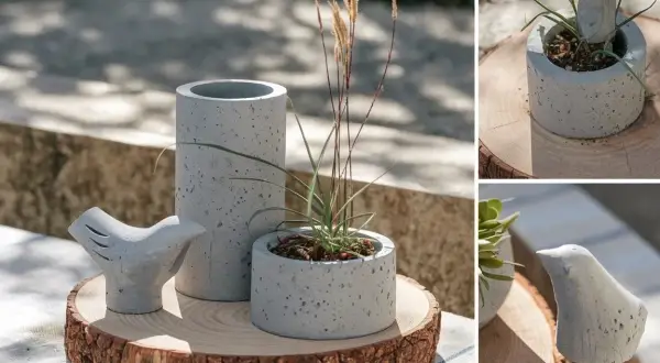 Ozdoby z betonu DIY: Stwórz je krok po kroku bez błędów!