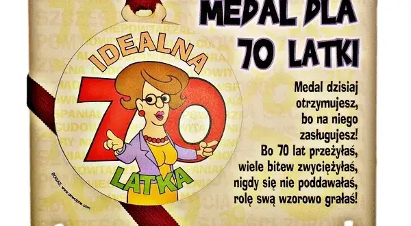 Śmieszne życzenia na 70 urodziny, które rozbawią każdego jubilata