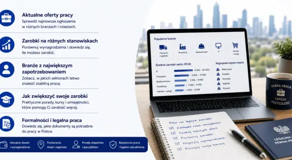 Plan na lepsze zarobki w Czechach: porównaj oferty, negocjuj wynagrodzenie i rozwijaj karierę. Znajdź stabilną pracę i legalne zatrudnienie.