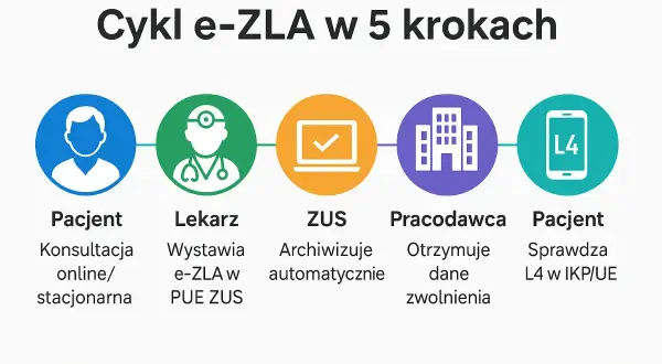 Czy pracodawca widzi kod ICD-10 na L4? Ochrona danych e-ZLA.