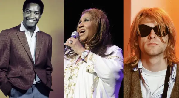 Sam Cooke, Aretha Franklin und Kurt Cobain – drei Ikonen, die die besten Songs aller Zeiten prägten.