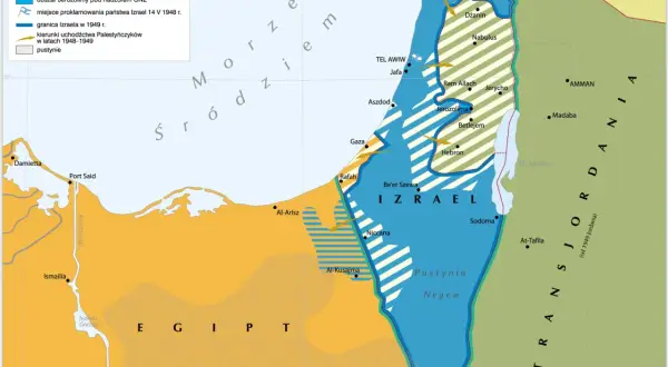 Gdzie leży Izrael? Mapa, sąsiedzi i strategiczne znaczenie