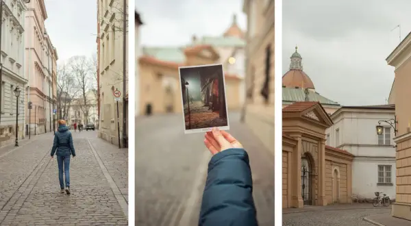 Kraków miejsca do zdjęć: urokliwe uliczki, zabytkowa architektura i klimatyczne zaułki zachęcają do fotografowania.