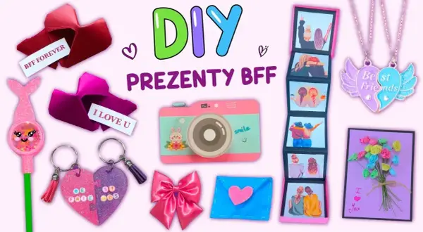DIY prezenty dla BFF: 30+ pomysłów, które zachwycą przyjaciółkę!