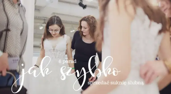 Kobieta w białej sukni ślubnej i doradczyni w czarnej bluzce.
