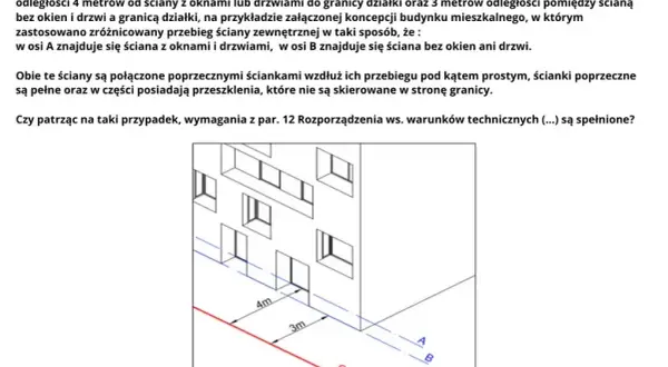 Jak mierzyć odległość budynku od granicy działki, aby uniknąć problemów?