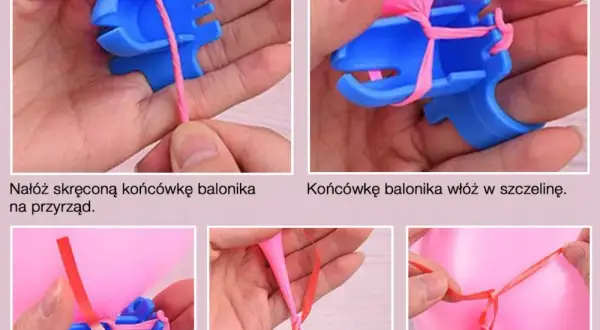 Czym wiązać balony, aby uniknąć frustracji i złych efektów?
