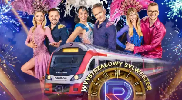 Wystrzałowy Sylwester 2025 na Lubelszczyźnie! Pociąg Polregio zatańczy z gwiazdami w pióropuszach i fajerwerkach.