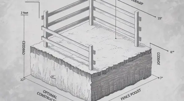 Jak głęboki fundament pod ogrodzenie? Kluczowe informacje dla Ciebie