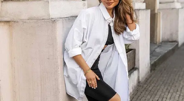 Biała koszula oversize: stylizacje, triki, jak uniknąć błędów?