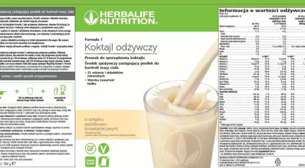 Herbalife koktajl opinie: Czy warto kupić? Skład, efekty, cena.