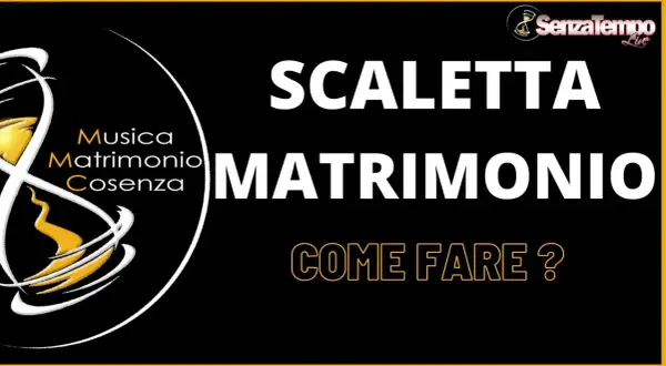 Scaletta musica matrimonio Cosenza: come organizzare la colonna sonora perfetta per il tuo ricevimento.