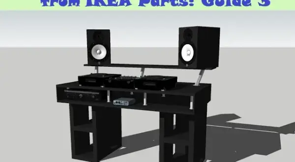 Jak zrobić stół DJ? Poradnik DIY: IKEA, ergonomia, kable