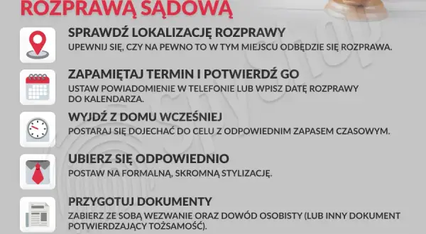 Rozprawa w sądzie rodzinnym: przewodnik krok po kroku. Jak się przygotować?