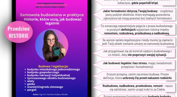 Prawdziwe historie uczą, jak legalnie budować budynek gospodarczy i inne obiekty. Poznaj formalności i uniknij samowoli budowlanej.