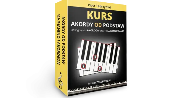 Kurs "Akordy od podstaw" na pianino i akordeon. Odkryj tajniki akordów i ich zastosowanie.