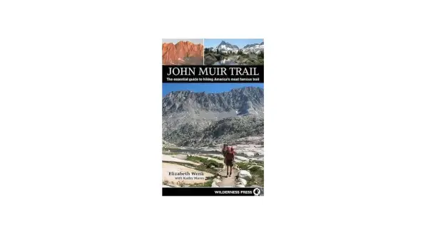 Guía esencial para el John Muir Trail, con senderistas en un paisaje montañoso espectacular.