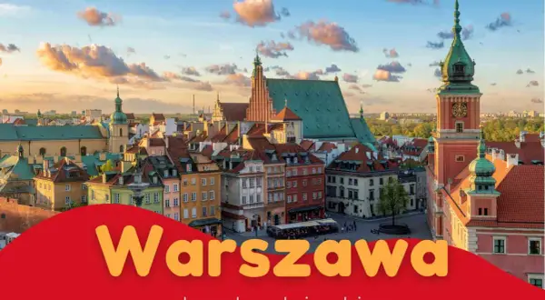 Warszawa: malowniczy widok Starego Miasta, idealne miejsce na rodzinny weekend z dzieckiem.