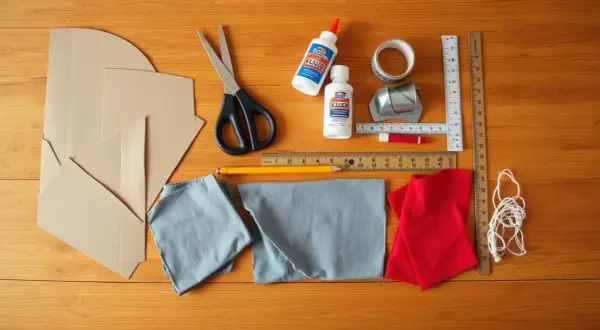 Strój rycerza z kartonu DIY: Stwórz go z dzieckiem krok po kroku!