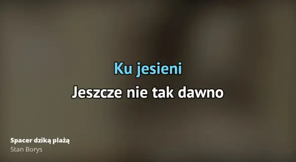 Stan Borys czy Stanisław Soyka? Kto śpiewa "Spacer dziką plażą"?