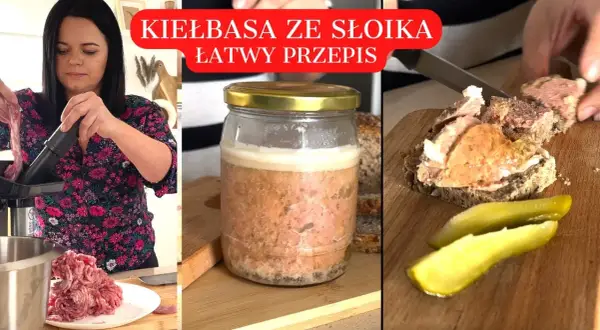 Domowa kiełbasa w słoiku: Prosty przepis na trwały wyrób